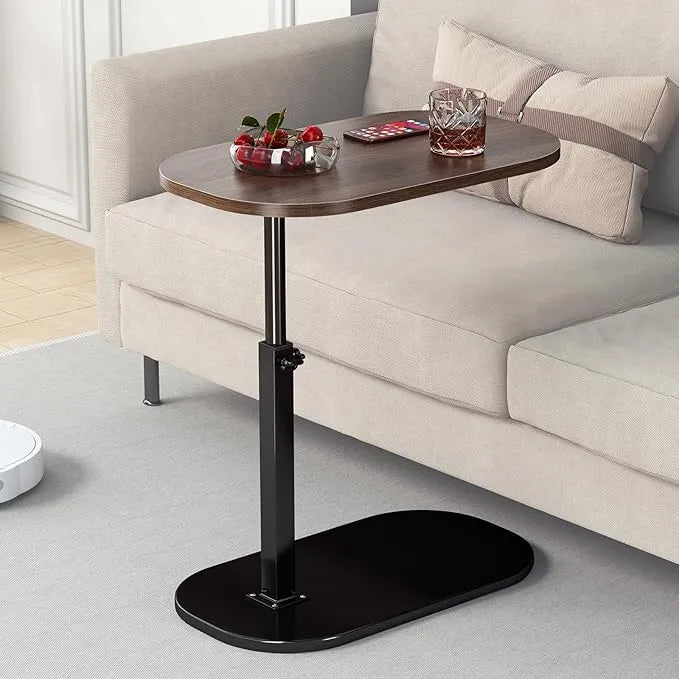 Stylish C Shaped Side Table - Adjustable